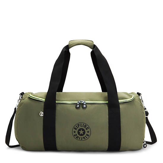 Bolsa Duffle Kipling Argus Small Verde Oliva | MX 1700FD